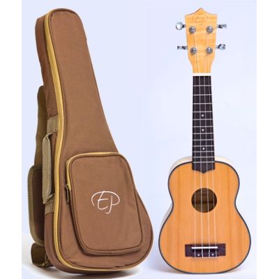 E. Palacios Ukelele Soprano Flamenco + Funda Acolchada