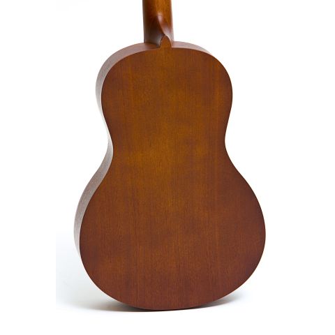 E. Palacios Ukelele Bajo Barítono Sapele + Funda Acolchada