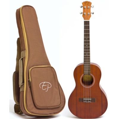 E. Palacios Ukelele Bajo Barítono Sapele + Funda Acolchada