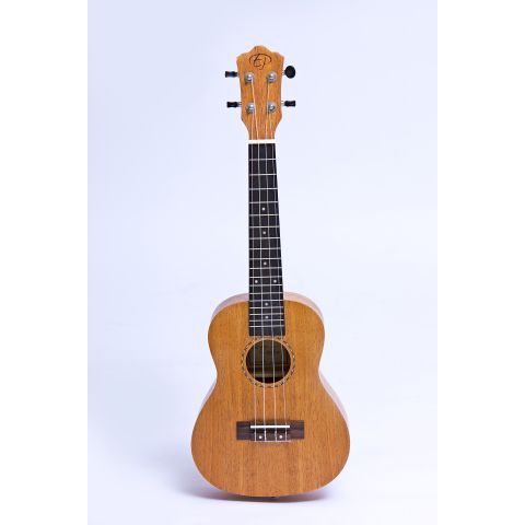 E. Palacios Ukelele Concierto Mahogany + Funda Acolchada