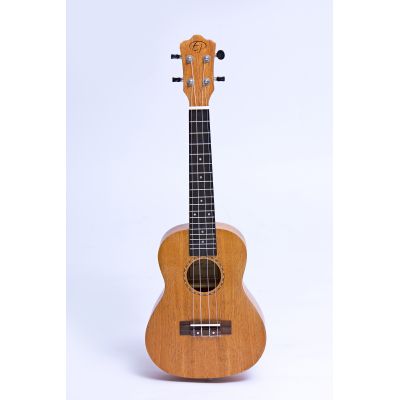 E. Palacios Ukelele Concierto Mahogany + Funda Acolchada