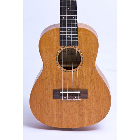 E. Palacios Ukelele Concierto Mahogany + Funda Acolchada