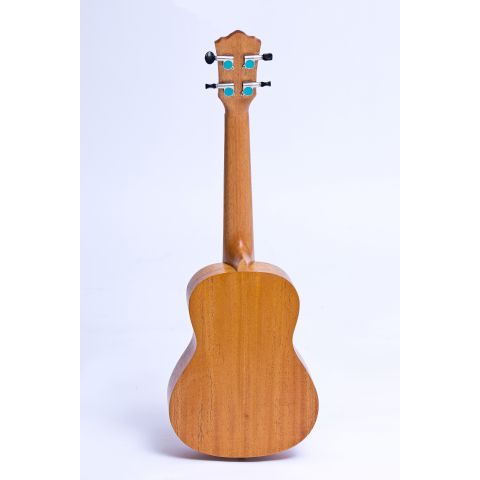 E. Palacios Ukelele Concierto Mahogany + Funda Acolchada