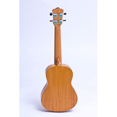 E. Palacios Ukelele Concierto Mahogany + Funda Acolchada
