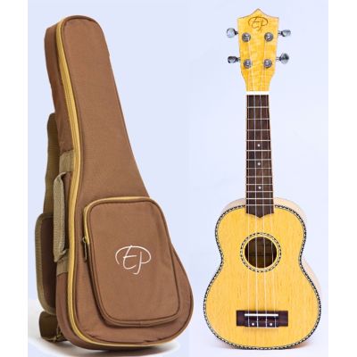 E. Palacios Ukelele Soprano Arce + Funda Acolchada