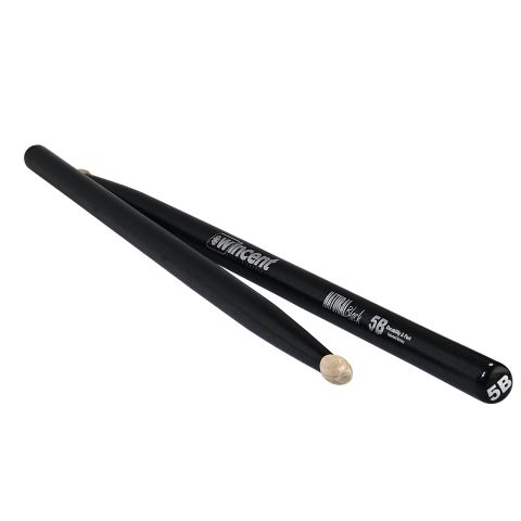 WINCENT STICKS 5BCB HICKORY-BLACK FINISH