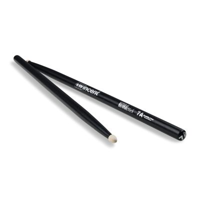 WINCENT STICKS 7ACB HICKORY-BLACK FINISH