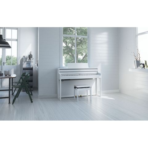 Roland HP-704 WH Blanco