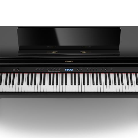 Roland HP-704 PE Negro Pulido