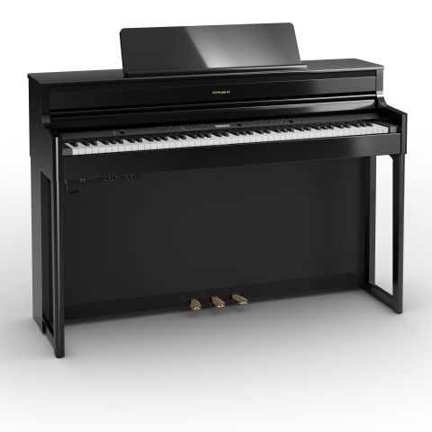 Roland HP-704 PE Negro Pulido