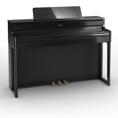Roland HP-704 PE Negro Pulido