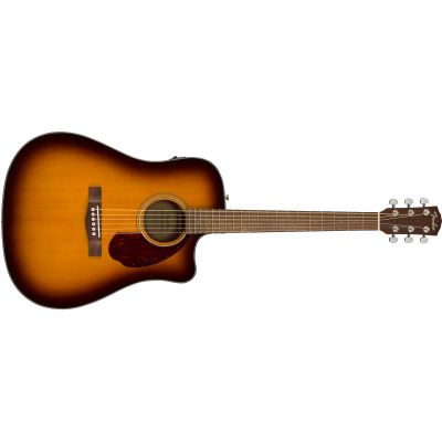 Fender CD-140SCE Dreadnought, Walnut Fingerboard, Sunburst w/case
