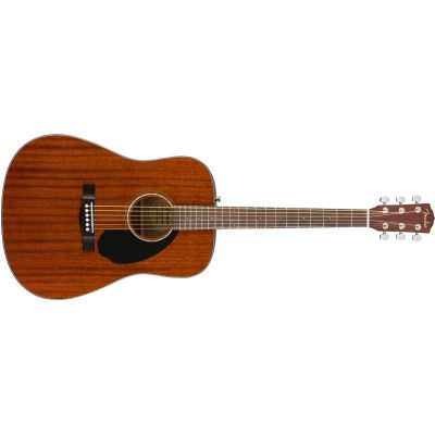 Fender CD-60S Dreadnought, Walnut Fingerboard, All-Mahogany