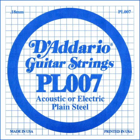 DADDARIO PL007 CUERDA SUELTA...