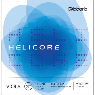 DADDARIO H410 LM HELICORE ESCALA LARGA M JUEGO VIOLA 16 y 17 2