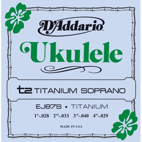 DADDARIO EJ87S TITANIUM SOPRANO JUEGO...