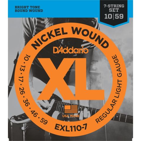 DADDARIO EXL1107 - XL REGULAR...