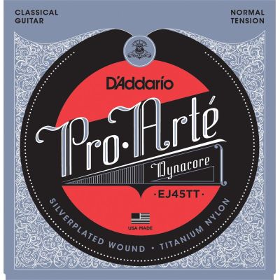 DADDARIO EJ45TT PRO ARTE DYNACORE TITANIUM JUEGO ESPAÑOLA NORMAL 2