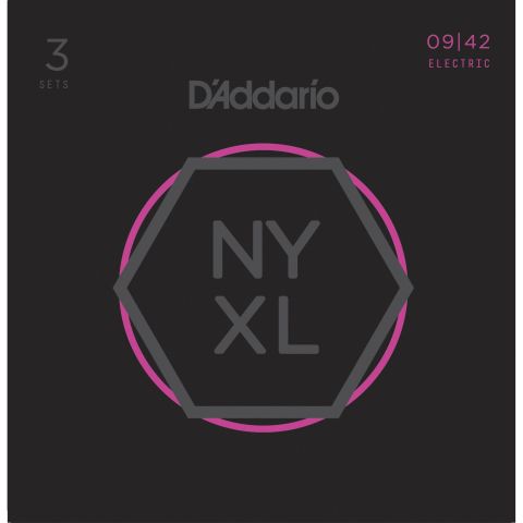 DADDARIO NYXL0942 SUPER LIGHT [09-42]...