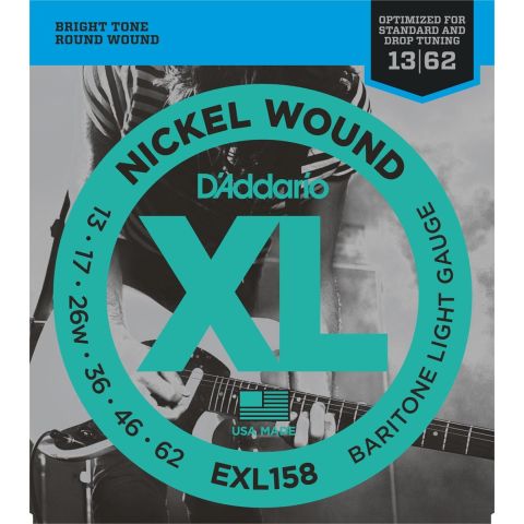 DADDARIO EXL158 BARITONE GUITAR LIGHT...