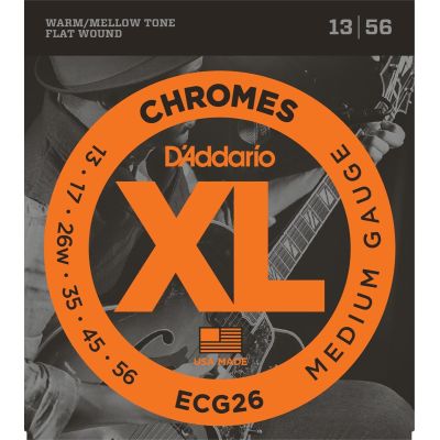 DADDARIO ECG26 - CHROMES MEDIUM [13-56] JUEGO ELECTRICA