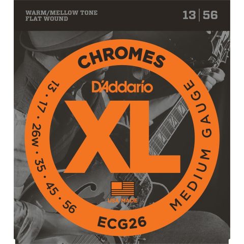 DADDARIO ECG26 - CHROMES MEDIUM...