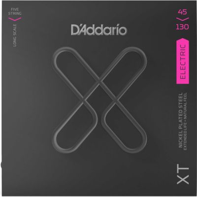 DADDARIO XTB45130 5 STRING BASS GUITAR NICKEL XT COATED JUEGO BAJO