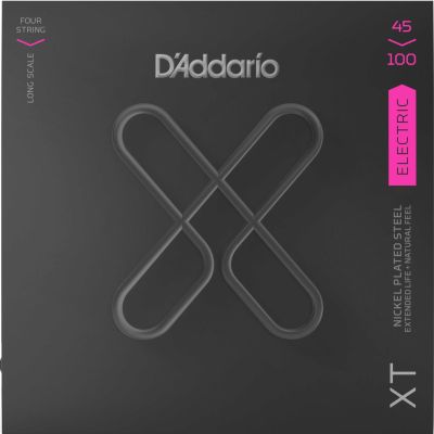 DADDARIO XTB45100 BASS GUITAR NICKEL XT COATED JUEGO BAJO