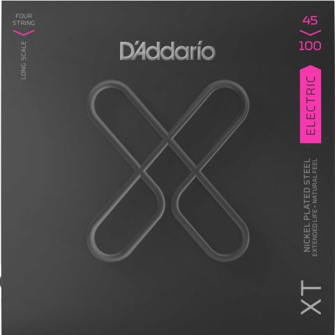 DADDARIO XTB45100 BASS GUITAR NICKEL...