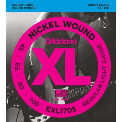 DADDARIO EXL170S - XL NICKEL WOUND ESCALA CORTA JUEGO BAJO 2