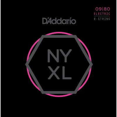 DADDARIO NYXL0980 8 CUERDAS [09-80] JUEGO ELECTRICA 2
