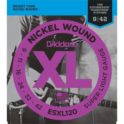 DADDARIO ESXL120 - DOBLE BOLA SUPER LIGHT [09-42] JUEGO ELECTRICA 2