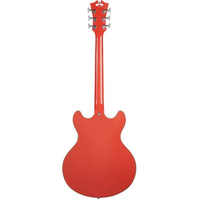 D'Angelico Premier DC Fiesta Red
