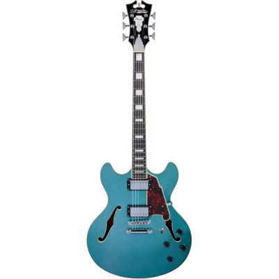 D'Angelico Premier DC Ocean Turquoise