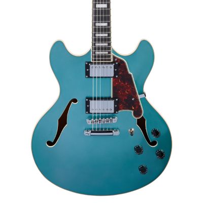 D'Angelico Premier DC Ocean Turquoise