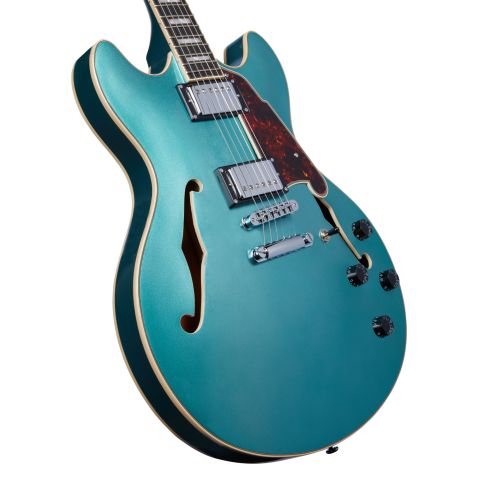 D'Angelico Premier DC Ocean Turquoise