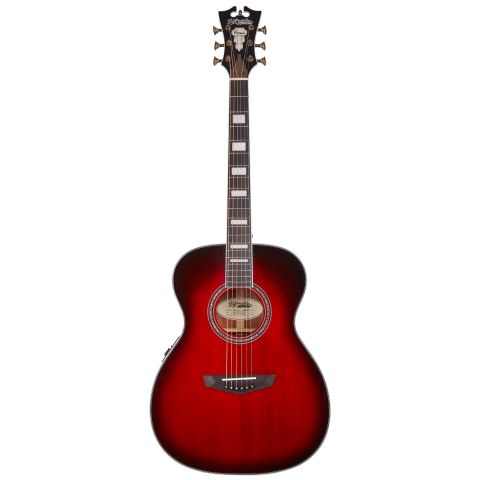 D'Angelico Premier Tammany Trans Black Cherry Burst