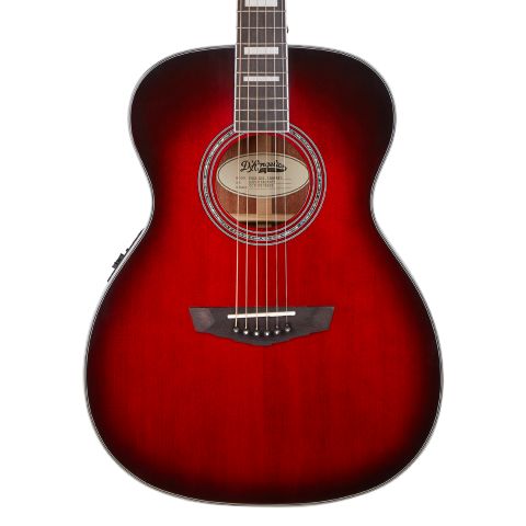 D'Angelico Premier Tammany Trans Black Cherry Burst