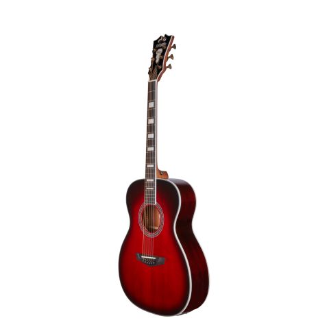 D'Angelico Premier Tammany Trans Black Cherry Burst