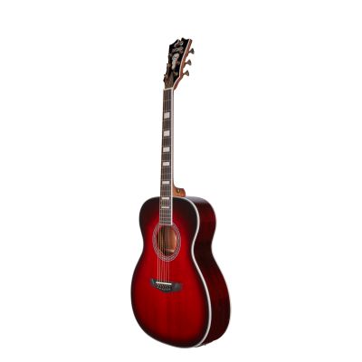 D'Angelico Premier Tammany Trans Black Cherry Burst