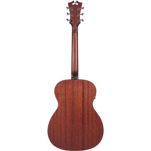 D'Angelico Premier Tammany LS Mahogany Satin trasera