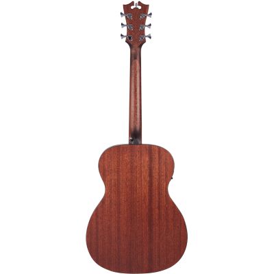 D'Angelico Premier Tammany LS Mahogany Satin trasera