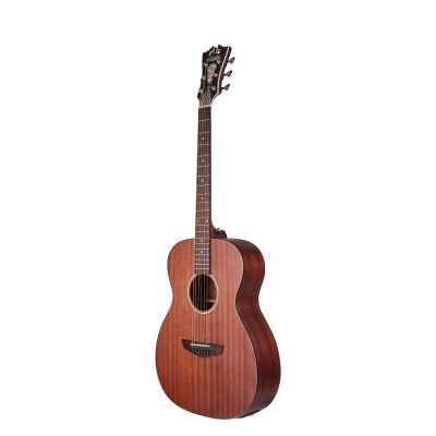 D'Angelico Premier Tammany LS Mahogany Satin perfil