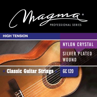 Cuerdas clásica Magma Carbon GC120D High Tension