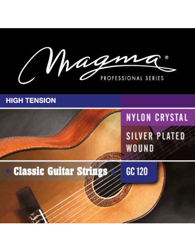 Cuerdas clásica Magma Carbon GC120D High Tension