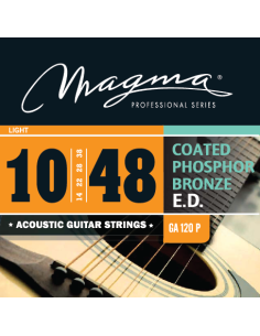 Magma GA120P Juego Acústica Coated 010 - 048