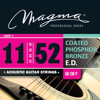Magma GA130P Juego Acústica Coated 011 - 052