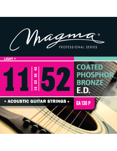 Magma GA130P Juego Acústica Coated 011 - 052