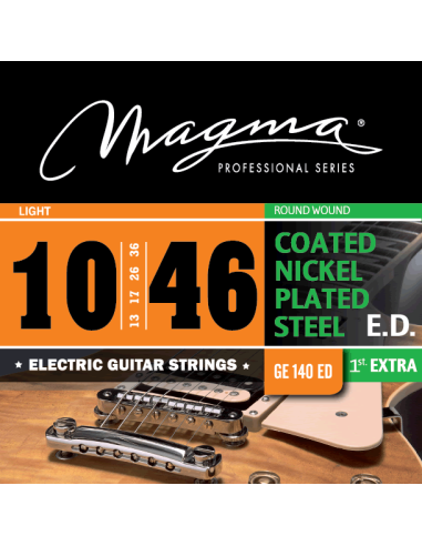 Magma GA140ED Juego Electrica Coated 010 - 046
