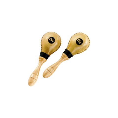 MEINL MSM2 MINI MARACAS EN CUERO CRUDO
